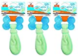 Nylabone 3 Pack of Chill 'n Chew Puppy Teething Toys, Small, Allergen-Free Peanut Butter Flavor
