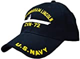 EAGLE CREST USS Abraham Lincoln CVN-72 Low Profile Cap Navy Blue