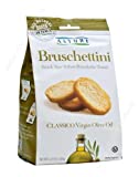 Asturi Classico Bruschettini - Virgin Olive Oil (Snack Size Italian Bruschetta Toasts), Buy TWELVE Bags and SAVE, Each Bag is 4.23 oz (Pack of 12)