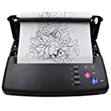 Tattoo Stencil Printer Tattoer Tattoo Thermal Copier with 10 Free Transfer Paper Tattoo Stencil Printer for Tattooing Tattoo Transfer Printer Tattoo Stencil Machine(2021 Upgrated) (Black)