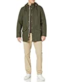 Levi's Men's Rubberized Rain Parka Jacket, olive, Medium