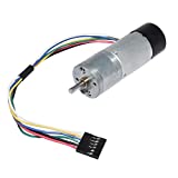 Encoder Metal Gearmotor 12V DC High Speed 130RPM Gear Motor with Encoder for Arduino and 3D Printers