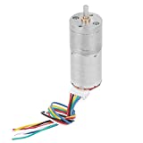 Geared Motor, Encoder Geared Motor DC 12V Encoder Geared Motor Speed Reduction Motor for Robots RC car DIY Motor Toys, etc, DC Geared Motor with Encoder, Encoder Gear Motor(500RPM)