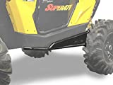 SuperATV Nerf Bars Tree Kickers Rock Sliders for 2013-2018 Can Am Maverick 1000 | Made of 1.25" Diameter Heavy-Duty Tubing | Powder-Coat Finish | Hardware Included