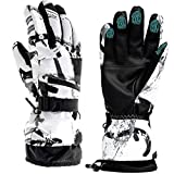 Ski Gloves, Snow Winter Gloves Warm Touchscreen Gloves Waterproof Outdoor Motorcycle Gloves (X-Large)