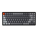 Keychron K2 Wireless Bluetooth/USB Wired Gaming Mechanical Keyboard, Compact 84 Keys RGB LED Backlit N-Key Rollover Aluminum Frame for Mac Windows, Gateron Brown Switch, Version 2