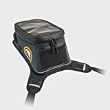 Giant Loop Diablo Tank Bag, Black Waterproof Motorcycle Tank Bag, 6-Liters Capacity for Small Items, Fits Any Dirt Bike, Snow Bike, Adventure, Dual Sport & More