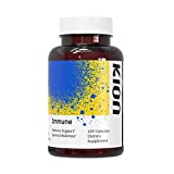 Kion Immune | Immune Support and General Wellness | 500 mg Vitamin C (Ascorbic Acid) and 10 mg Zinc | 120 Servings