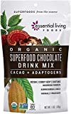 Superfood Chocolate Drink Mix - Essential Living Foods - 6 ounce - 6 Pack