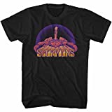 Scorpions German Rock Band Bright Scorpion Black Adult T-Shirt Tee