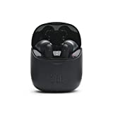 JBL Tune 225TWS True Wireless Earbud Headphones - Pure Bass Sound, Bluetooth, 25H Battery, Dual Connect, Native Voice Assistant (Black)