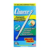 Clinere® Ear Cleaners Club Value Pack, 36 Count Earwax Remover Tool Safely and Gently Cleaning Ear Canal at Home, Ear Wax Cleaner Tool, Itch Relief, Ear Wax Buildup, Works Instantly, Earwax Cleaners