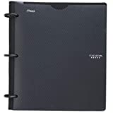 Five Star Flex NoteBinder, 1 Inch Binder, Customizable, Notebook and Binder All-in-One, Black (29326AA2)