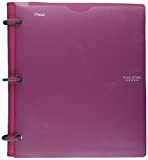 Five Star Flex Hybrid NoteBinder, 1 Inch Binder with Tabs, Notebook and 3 Ring Binder All-in-One, Assorted Colors, Color Selected For You, 1 Count (29176)