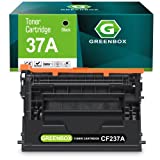 GREENBOX Compatible Toner Cartridge Replacement for HP 37A CF237A 37X CF237X for HP Enterprise M607 M608 M607n M608n M607dn M608dn M608x M609 MFP M631 M632 M633 Printer (1-Pack Black)