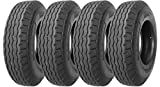 Zeemax Heavy Duty True Highway Trailer Tires 8-14.5 14 Ply Load Range G Speed Rating K 68mph- Set 4