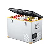 SetPower RV45S Single Zone Portable Refrigerator, 12 Volt Fridge Freezer for Home and Car Use, Ideal for Traveling, Camping, Road Trip, 0℉-50℉, DC 12/24V, AC 110V (48 Quart)