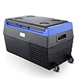 Setpower TC20 21 Quarts Portable Freezer Fridge with Wheels, -4℉ to 68℉, Car Fridge for Truck, Van, RV Road Trip, Outdoor (EA20 Pro, with Wheels, Soft Rope Handles and Bottle Opener)