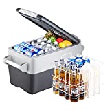 Setpower AJ30 Portable Freezer Fridge for Car, 12 volt Refrigerator for Camping, 0℉-50℉, DC 12/24V, AC 110-240V (32 Quarts)