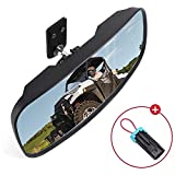 KEMIMOTO Rear View Mirror Compatible with Polaris Ranger 500 570 900 XP 1000 XP/Crew 2017-2023 with Factory Drop Down Mounting Tab, UTV Panoramic Rear View Mirror OEM#2879969