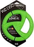 WO Play Green Disc Durable USA Fetch Dog Toy Frisbee