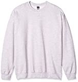 Gildan Men's Fleece Crewneck -Sweatshirt Style G18000, Ash Grey, Small