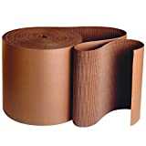 Aviditi Corrugated Cardboard Roll, 36" x 250', Single Face, B-Flute, Kraft, Flexible Wrap for Protecting Glass, Metal and Other Fragile Items from Scratches, Chips or Breaks, 1 Roll
