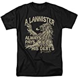 Game of Thrones Debts Unisex Adult T-Shirt, Debts, X-Large