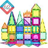 cossy 60 Pcs Magnet Tiles Magnetic 3D Building Blocks Set Educational Construction Toys for 3+ Year Kids with Stronger Magnets, Rivets-Fastened, Educational,Recreational, Conventional
