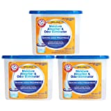 Arm & Hammer Fragrance Free Refillable Moisture Absorber and Odor Eliminator 14 oz.(Pack of 3)