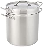 Winware - Stainless 20 Quart Double Boiler with Cover