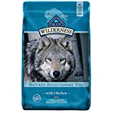 Blue Buffalo Wilderness High Protein, Natural Adult Large Breed Healthy Weight Dry Dog Food, Chicken 24-lb