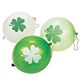 Fun Express ST. Patrick's Day Punch Balloon - Toys - 12 Pieces