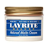 Layrite Natural Matte Cream, Basic, White, Mild Cream Soda, 4.25 Oz