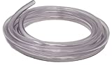 Rollerflex Food Grade Crystal Clear Vinyl Tubing, 1/4-Inch ID x 3/8-Inch OD, 10-FT, Made in USA