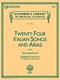 24 Italian Songs and Arias: Medium High Voice (Book, Vocal Collection)