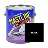 Plasti Dip Multi-purpose Rubber Coating Spray - Sprayable - One Gallon (128oz) - Black