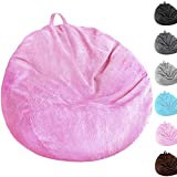 Bean Bag Chair Cover (No Filler) Washable Ultra Soft Corduroy Sturdy Zipper Beanbag Cover for Organizing Plush Toys or Textile, Sack Bean Bag for Adults,Kids,Teens