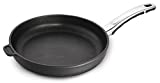 Ozeri 100% Made in Germany and Free of GenX, PFBS, Bisphenols, APEO, PFOS, PFOA, NMP & NEP Professional Series 10" Hand Cast Ceramic Earth Fry Pan, Inch, Black