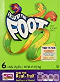 Fruit By the Foot Variety Pack, Strawberry, Berry Tie Dye, Color By the Foot, 6 Count (Pack of 2)