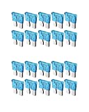 20pcs 15A Standard Car Fuses - 15 AMP Automotive Fuses(ATO/APR/ATS), 32V (12/24V) Blade Fuse for RV/Truck/SUV