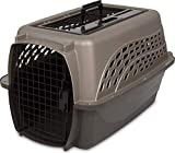 Petmate Two Door or Top Load Pet Kennel Carrier for Pets up to 15 Pounds, Tan, 24 Inches Long