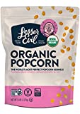 Lesserevil Organic Popcorn Kernels, Non-GMO Verified, Gluten Free, Vegan, 5 Lb Bag