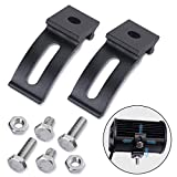 LED Light Bar Mounting Brackets 2PCS Base Slide Mounting Bracket Universal Most Slide Bracket Adjustable Holder Bracket Kit for Light Bar Work Lights Pod Lights (pack of 2)