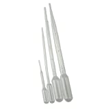 Honbay 100PCS 4 Size(3ml,1ml,0.5ml,0.2ml) Graduated Pipettes Dropper Polyethylene