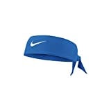 NIKE One Size dri-fit Head tie, Game Royal/White, One Size