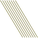 1/8 Inch Brass Round Rod, Favordrory 8PCS Brass Round Rods Lathe Bar Stock, 1/8 Inch in Diameter 14 Inches in Length