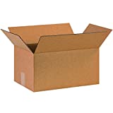 Ship Now Supply SN16108 Corrugated Boxes, 16"L x 10"W x 8"H, Kraft (Pack of 25)