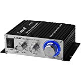 Lepai LP-2020TI Hi-Fi Mini Class D Stereo Amplifier - 20W Max at 4 Ohms, 12W Max at 8 Ohms, Digital Audio Solution with Power Supply