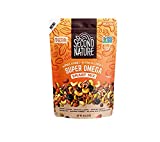 Second Nature Snacks Super Omega Smart Mix Pouch, Brown, Chocolate, Pack of 6